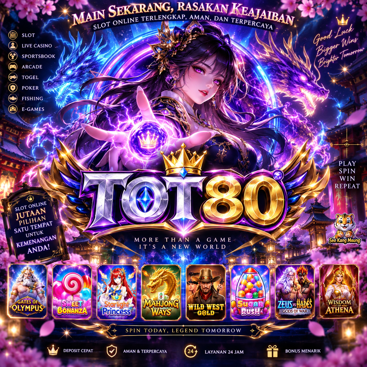 TOT80 >>> Putaran Makin Menarik dengan Kejutan Spesial, Siapkan Semangat Mengejar Sensasi Maxwin Impianmu! - WooCommerce eCommerce